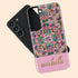 Custom Name Mandala Boho Floral Galaxy Case